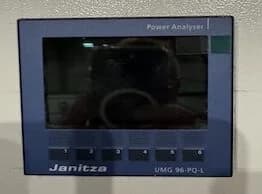 Janitza power analyser in a distribution board